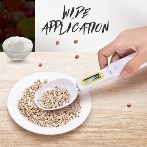 500g/0.1g Kitchen Electronic Spoon Weight Volumn Food Measuring LCD Digital Scale Mini Baking Precision Tools Accessories