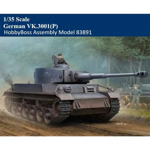 HobbyBoss 1/35 83891 German VK.3001(P) Tank Military Plastic Assembly Model Kit