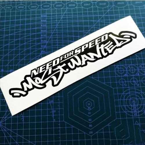 Need for Speed Most Wanted Auto Window Front Rear Windshield Body Decorate Sticker Car Styling and Decals