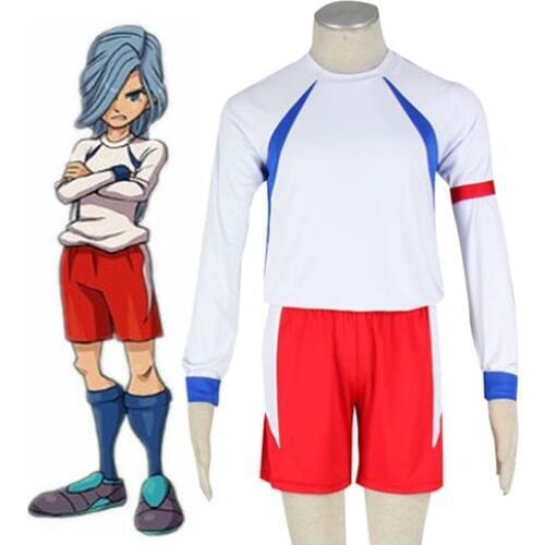 NEW Inazuma Eleven GO BOYs middle school The England Soccer football team clothes Cosplay Costume
