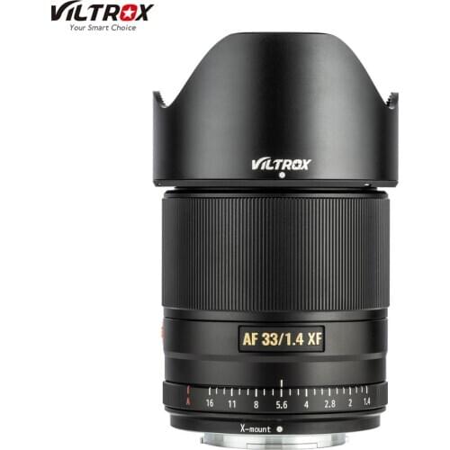Viltrox 33mm F1.4 Lens AF Auto Focus Lens STM XF Camera Fixed Lens for Fujifilm FUJI X mount camera XT3 XT30 XT20 XE1 XT10