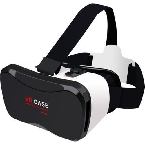 New Virtual Reality VR CASE 5PLUS 3D Movie Glasses VR Helmet Glasses for Phones Free Shipping 12003294