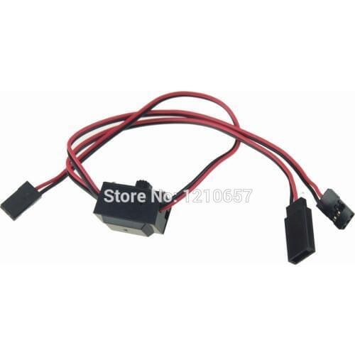 100 PCS lot Power on/off switch with JR FUTABA cord for RC Boat Car Helicopter Flight