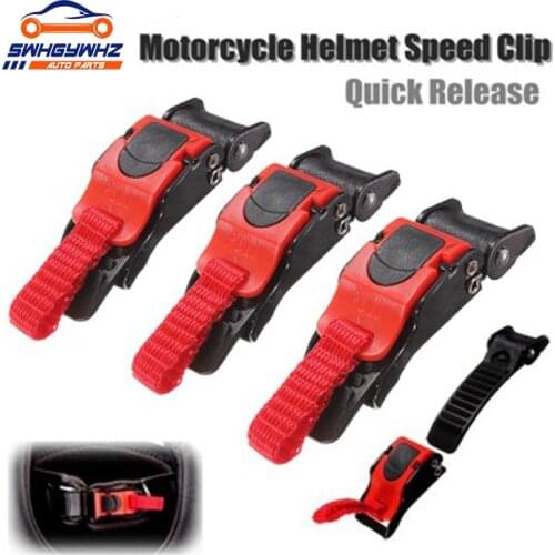 Adjustable Micro-metric Buckle Motorcycle Bike ATV Helmet Chin Strap Speed Sewing Clip Quick Release Buckle