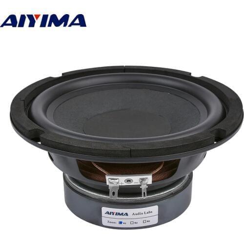 AIYIMA 6.5 Inch Subwoofer Speakers 80W 4 8 Ohm High Power Hifi Fever Woofer Music Audio Bookshelf Loudspeaker DIY Sound System