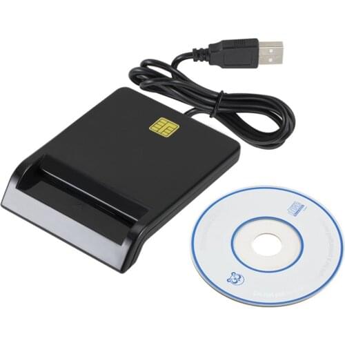 USB SIM Smart Card Reader For Bank Card IC/ID EMV SD TF MMC Cardreaders USB-CCID ISO 7816 for Windows 7 8 10 Linux OS