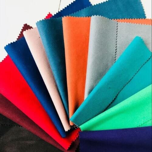 0.6MM thickness Ultraleather Microfiber upholstery ultra Super fiber Double plush suede leather raw material