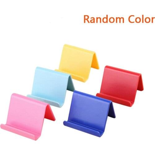 Universal Candy Mobile Phone Accessories Portable Mini Desktop Stand Table Cell Phone Holder Home Supplies Decoration For Phones