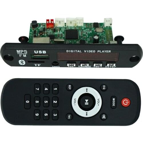 Video o Decoder Bluetooth 5.0 Lossless o Decoding Board Mp4 Mp5 Hd APE WAV MP3 Car Player