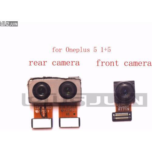 10PCS Original New Back Rear Camera+Front Small Camera Module Flex Cable For Oneplus 5 1+5 A5000 A0005