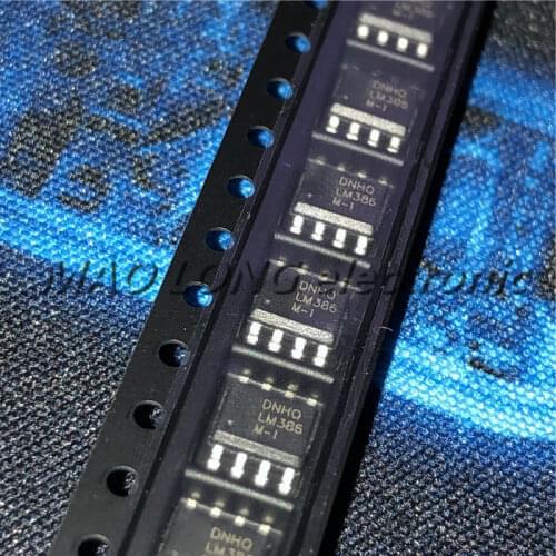 100PCS/LOT LM386M-1 SOP8 LM386M SOP LM386 SMD Low Voltage Audio Power Amplifier new and original In Stock