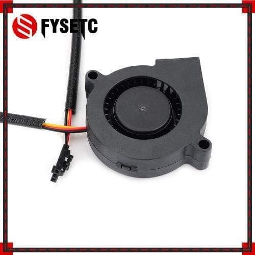 5pcs Prusa i3 MK3 3D Printer Parts DC 5V 5015 Blow Radial Cooling Fan Hydraulic Sleeve Bearing Front Print Fan Cooler Radiator