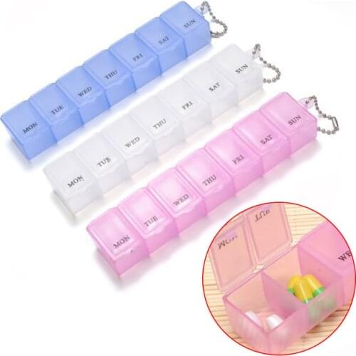 7 Days Weekly Tablet Pill Medicine Box Holder Storage Organizer Container Case Pill Box FreeHome & Garden Home Storage & Organiz