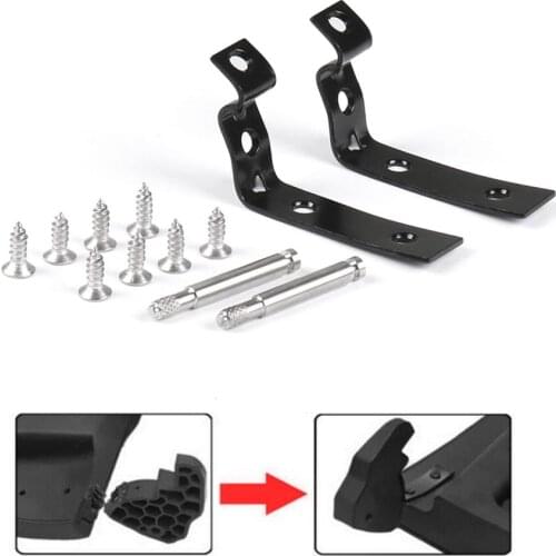Glove Box Lid Hinge Snapped Repair Fix Kit Brackets for Audi A4 B6 2002-2005 B7,RS4 B7 2006-2008 Hinge Snapped Repair Fix Kit