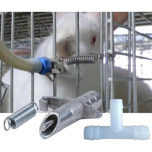 5/10Pcs/15Pcs Rabbit Automatic Nipple Water Feeder for Rodents Waterer Rabbit Nipple Drinking Tools Drinkers for Rabbits