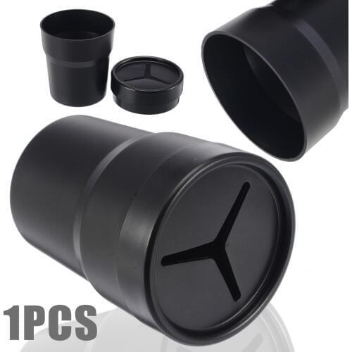 Car Multifunction Holder Mini Pen Tissue Coin Box Black Auto Car Trash Bin Container Holders Cup Mounts