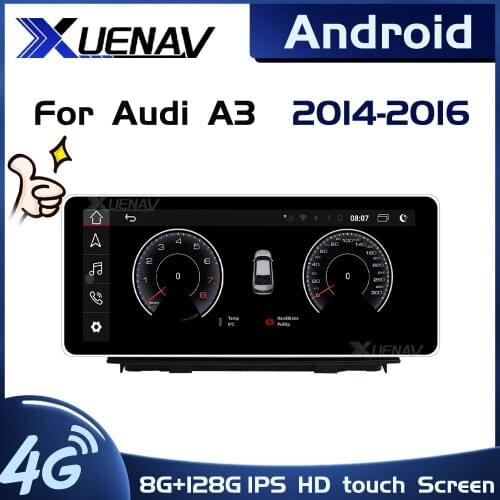 Car Multimedia GPS Navigation For Audi A3 2014 2015 2016 HD Screen Video Radio Player DVD 2 din Car Radio Receiver WiFi