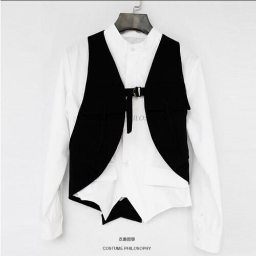 Мужские двубортные жилеты BADUN QISHI China At AliExpress