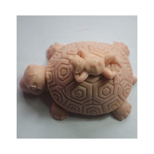 Free shipping Sea turtle mould S269 Craft Art Silicone Soap mold Craft Molds DIY Handmade soap molds