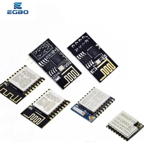 EGBO ESP8266 ESP-01 ESP-01S ESP-07 ESP-12 ESP-12E ESP-12F ESP-07SWIFI wireless module wireless transceiver For arduino