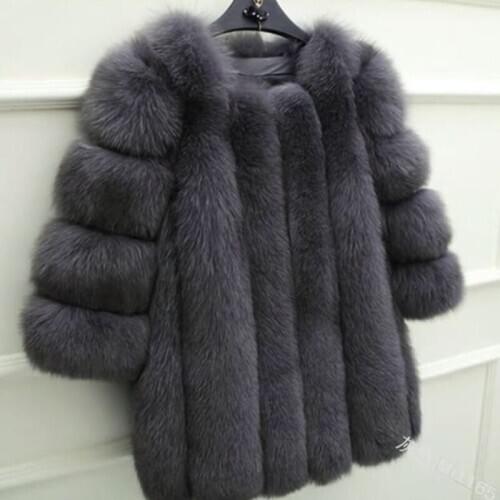 Likyims Long Fur Coats