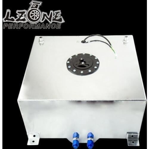 LZONE - 60L Aluminum Fuel Surge tank with sensor Fuel cell 60L with sensor foam inside JR-TK41