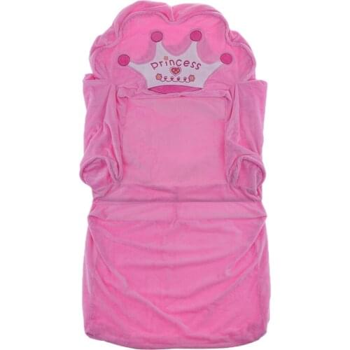 Crown Mini Chair Seat for Children Cartoon Folding Baby Sofa Multifunctional Sofa Cover Birthday Gifts for Boys and Girls