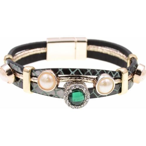 WELLMORE trendy Leather bracelets charm bracelets for women gift wholesale fashion jewelry wholesale