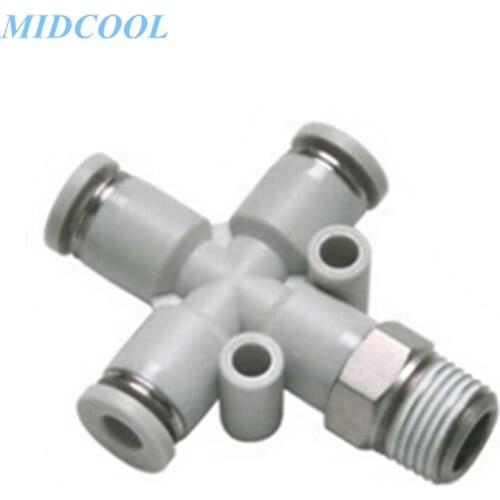 One-Touch Fitting PZB Series PZB601/02/03 PZB801/02/03/04 PZB1002/03/04 PZB1203/04 Threaded Type Threaded Cross