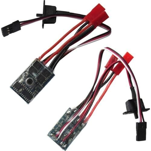 Rc ESC 10a Brushed Motor Speed Controller for 1/16 18 Rc Car Boat Tank