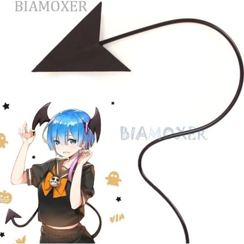 Rem Black Triangle Devil Tail Animal Re:Life in a different world from zero Cosplay Tail evil Cosplay Acces