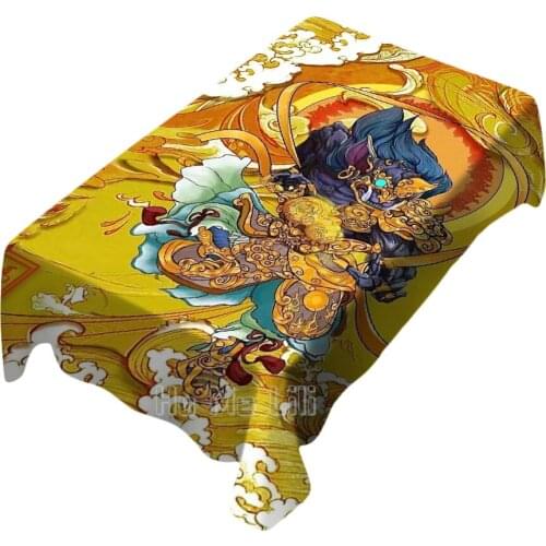 The Hand-painted Picture Of The Immortals In The Westward Tour Of The Country Chao Tablecloth Creative Home Decoration