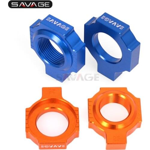 Chain Adjuster Swingarm Slider For SX SX-F SXS XCF XCF-W 250 350 450 2013-2021 2019 2020 Motorcycle Accessories CNC Rear Axle