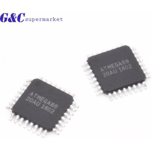 10 PCS ATMEGA88-20AU TQFP32 ATMEGA88 IC diy electronics