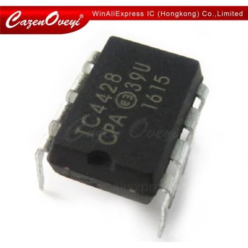 10pcs/lot TC4428CPA TC4428 DIP-8 In Stock