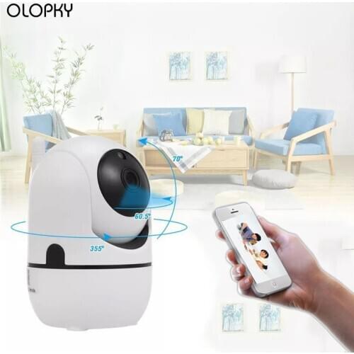 1080P Full HD Wireless IP Camera Wifi IP CCTV Camera Wifi Mini Network Video Surveillance Auto Tracking Camera IR Night Vision