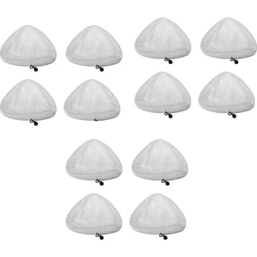 12 Pcs Steam Mop Pad Cloth Replacement for H2O Mop X5 Steam Mop,Washable Reusable Pads Microfiber Steam Mop Cloth