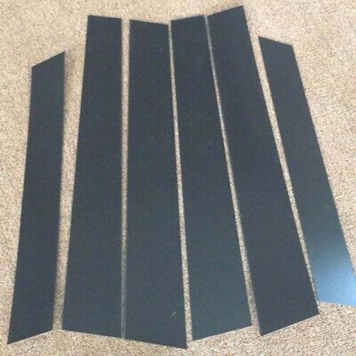 6PCS Trim Covers Black Car Door Decor For Honda CRV 07-11 Kit Pillar Posts Set Brand New