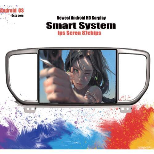 9" IPS Touch Screen Octa Core android 10.0 2 Din Stereo Radio DVD Player Multimedia Auto Head Unit for Kia Sportage 2019 2020