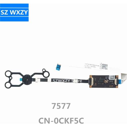 For Dell Inspiron 7577 7588 5587 Power Button Fingerprint Module MTYDT 0MTYDT CKF5C 0CKF5C 100% Tested Fast Ship