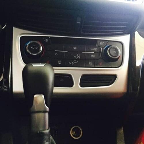 For Ford Escape Kuga 2017 2018 2019 Car Air Vent Outlet Cover Decoration ABS Matte Interior Accessories Trims Panel Cover Trim