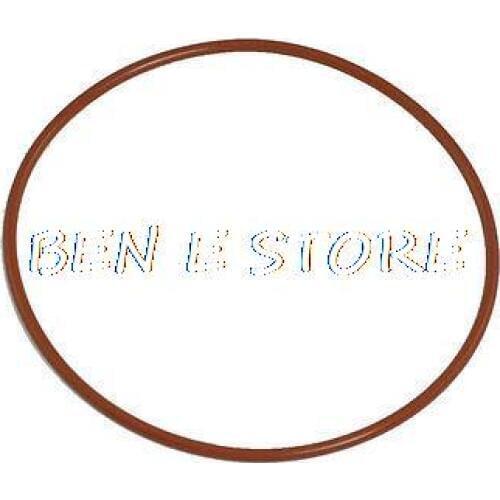 85mm Outside Dia. 2.5mm Thickness Red Silicone O Ring Seal