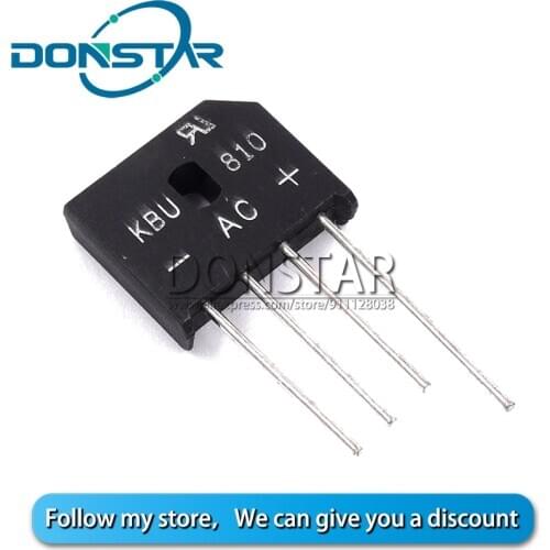 5PCS KBU810 KUB-810 8A 1000V Rectifier bridge diode NEW and original