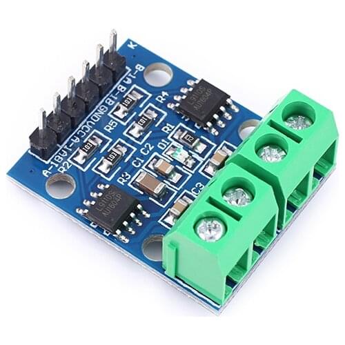 L9110S Motor Drive Controller Board Module 2.5-12V Stepper Motor Drive Board H Bridge DC Stepper with Fixed Mounting Holes