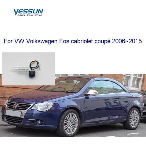 Fisheye Rear view camera For VW Volkswagen Eos cabriolet coupé 2006~2015 AHD 720P reversing camera/ 720P license plate camera