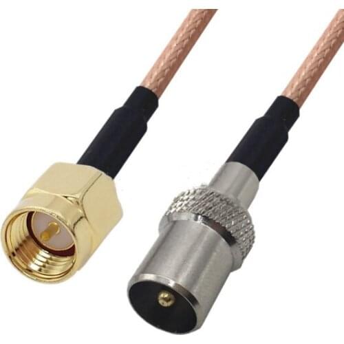 RG316 CABLE TV to SMA connector TV male to SMA male Plug RG316 Pigtail jumper cable