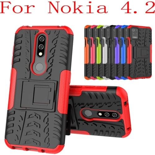 Sunjolly Case for Nokia 4.2 Wallet Stand Flip PU Leather Phone Case Cover coque capa Nokia 4.2 Case Nokia 4.2 Cover