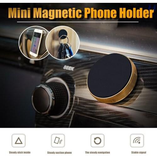 Ultra-thin Magnetic Metal Plate Car Phone Holder Disk Iron Sheet Sticker Strong Magnet For Phone Holder Stand Mount #WT