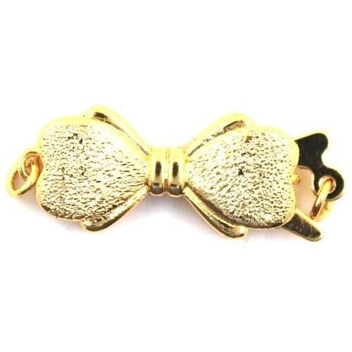 925 Silver Plating Clasp Accessories For DIY Making Clasps Hooks For Handmade Woman Pearls Necklace Bracelet Jewelry Accessories