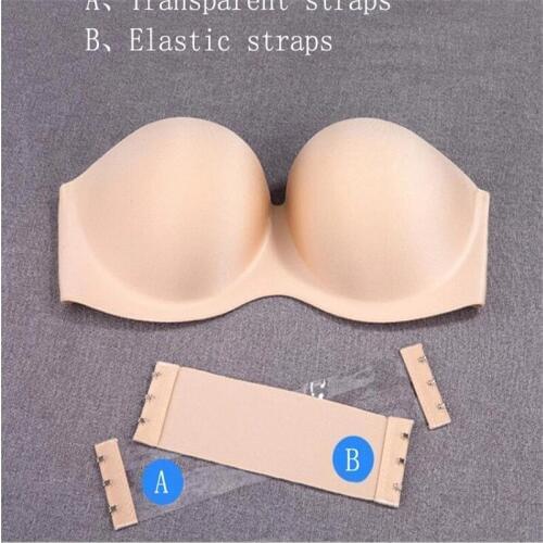 Free shipping/Women Silicone Strapless Backless Bra Invisible Sexy Lady Wedding Dress Bra